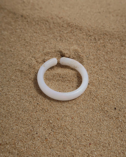 Palermo ringen: kleurrijke kunststof ringen in diverse tinten. Licht, trendy en leuk om te combineren.