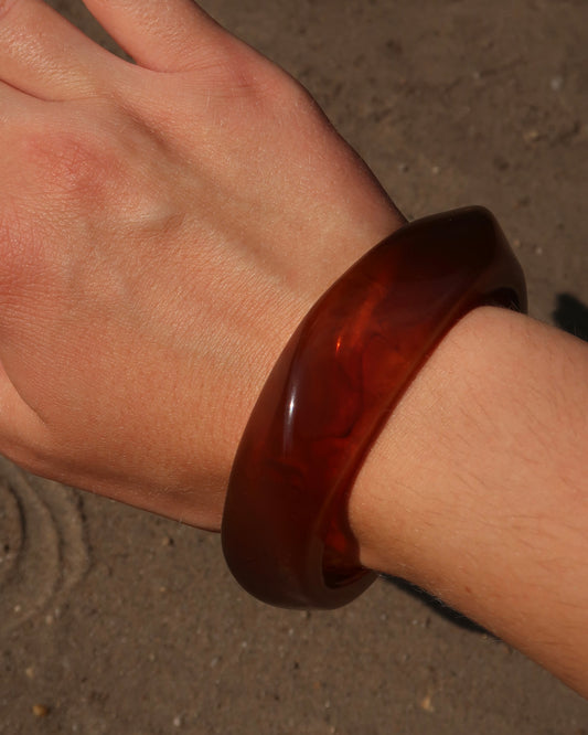  Corsica Bangle, zomer armband, Hot Sea Collection, amber bangle, parelwit bangle, dames armband zomer, strand sieraden.