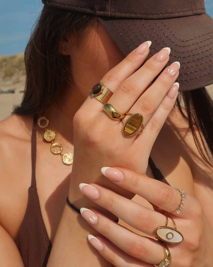 Ring - Wavy Gold